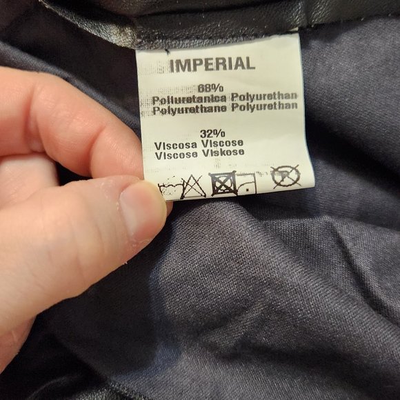 Leather like dress - Picture 2 of 6